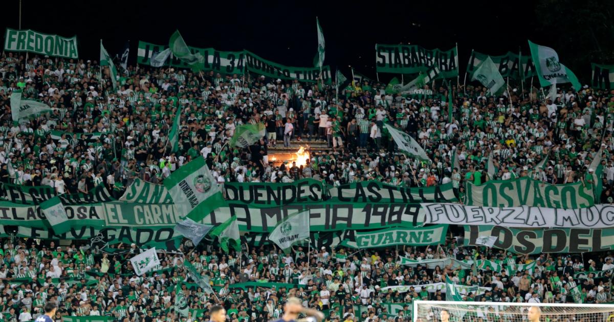 Medellín: Autoridades analizarán comportamiento de hinchas de Nacional