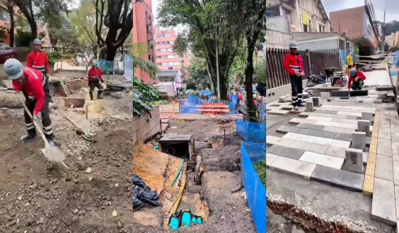 Obras en Chapinero agarran ritmo: andenes y bici carriles ya casi listos