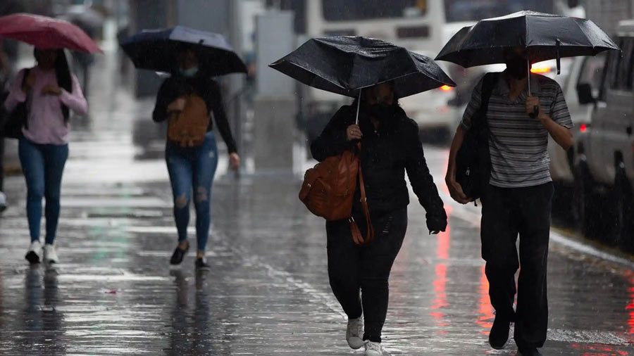 Inameh prevé lluvias intensas este jueves en gran parte de Venezuela