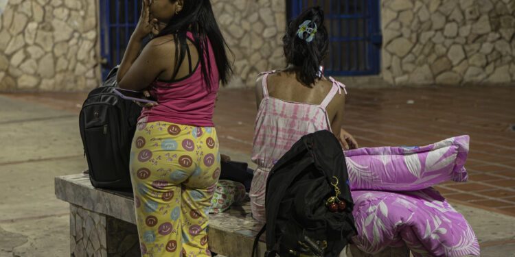 zulianos amanecieron en las calles por miedo a los sismos