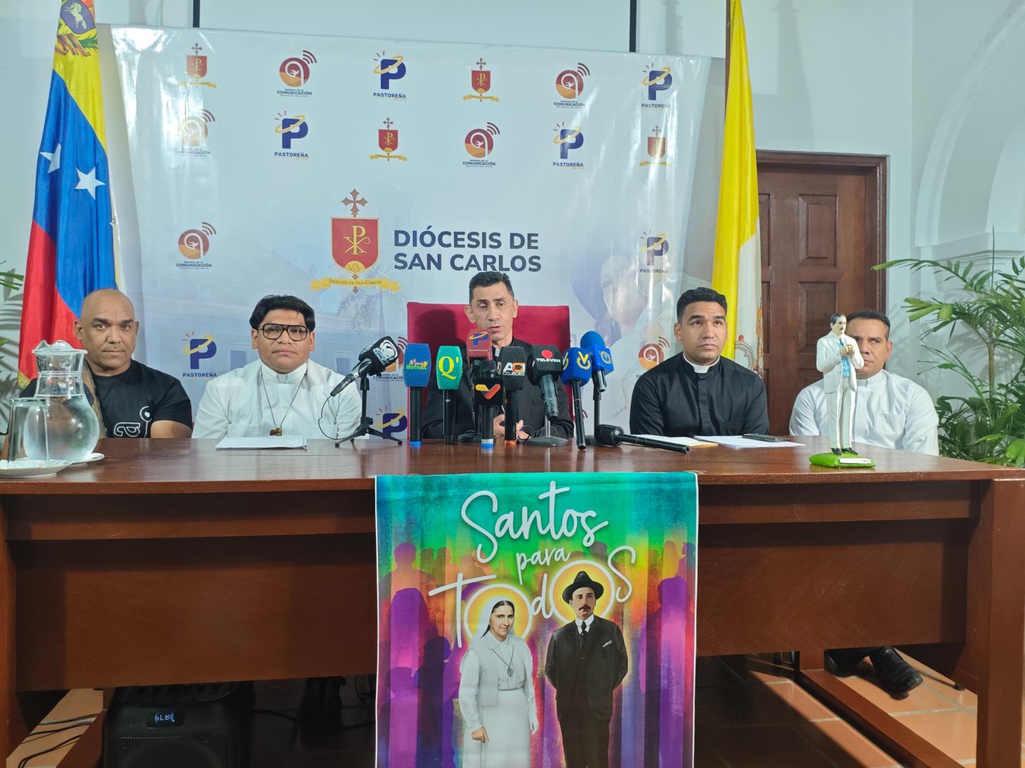 Diócesis de San Carlos informó actividades por la canonización de los dos santos venezolanos