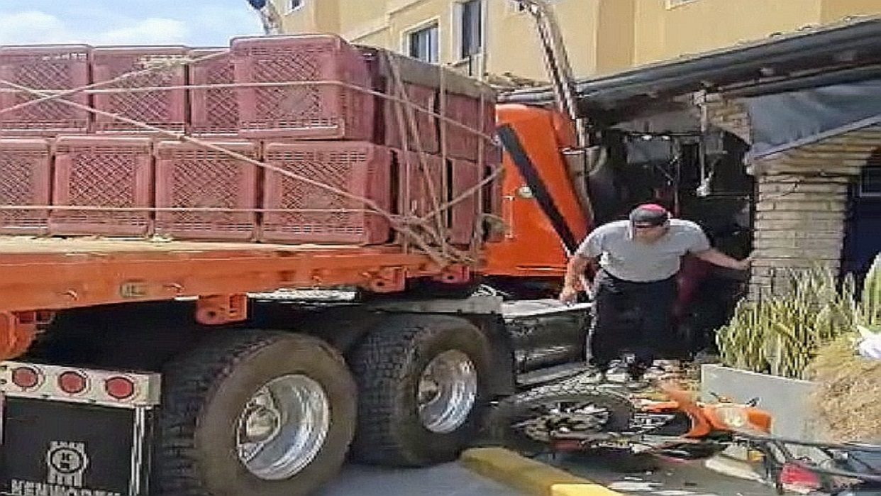 Gandola perdió el control y se estrelló contra un local en Bejuma