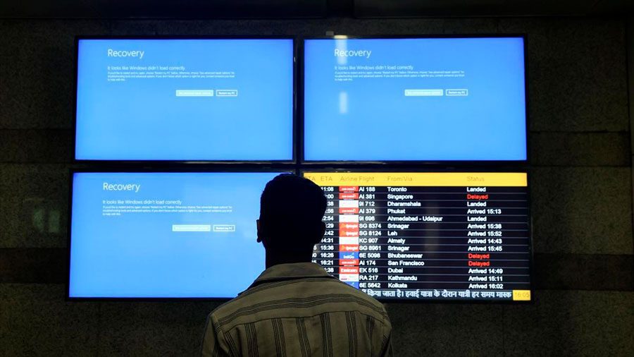 un "miércoles negro" con fallas en internet